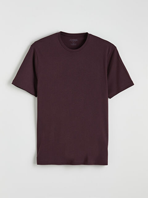 LCWAIKIKI Classic Bisiklet Yaka Erkek Tişört - S65423Z8-YHP