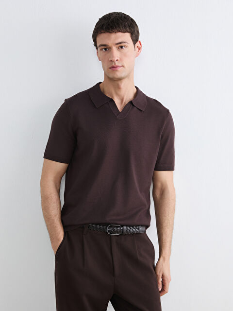 LCW Vision Man BROWN Sweater - S65449Z8-JR3