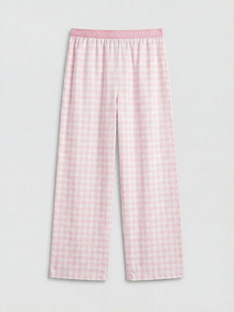 LCW Kids Ekose Kız Çocuk Pijama Altı - S65570Z4-LSZ