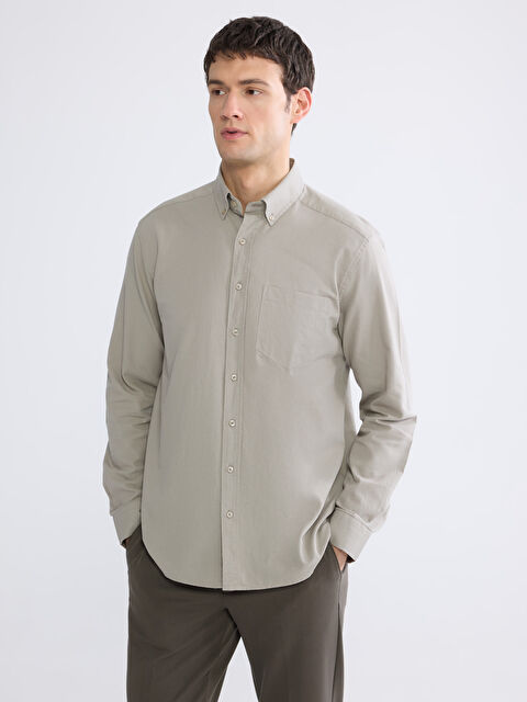 SOUTHBLUE Regular Fit Oxford Erkek Gömlek - S65586Z8-CV5