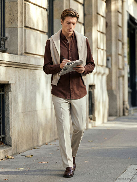 SOUTHBLUE Regular Fit Erkek Oxford Gömlek - S65586Z8-12X