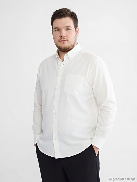 SOUTHBLUE Regular Fit Erkek Oxford Gömlek