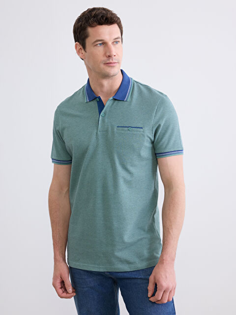 LCWAIKIKI Classic Man GREEN T-Shirt - S65665Z8-MKD