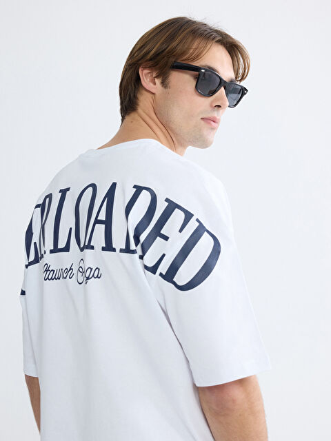 XSIDE Bisiklet Yaka Baskılı Penye Erkek Tişört - S65696Z8-Q6K