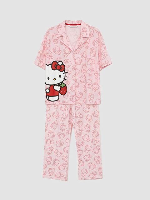 LCW Young Hello Kitty Baskılı Kadın Pijama Takım - S65709Z8-LT4