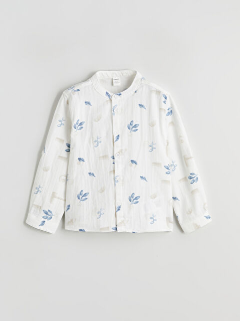 LCW Kids Hakim Yaka Uzun Kollu Erkek Çocuk Gömlek - S65731Z1-LRA