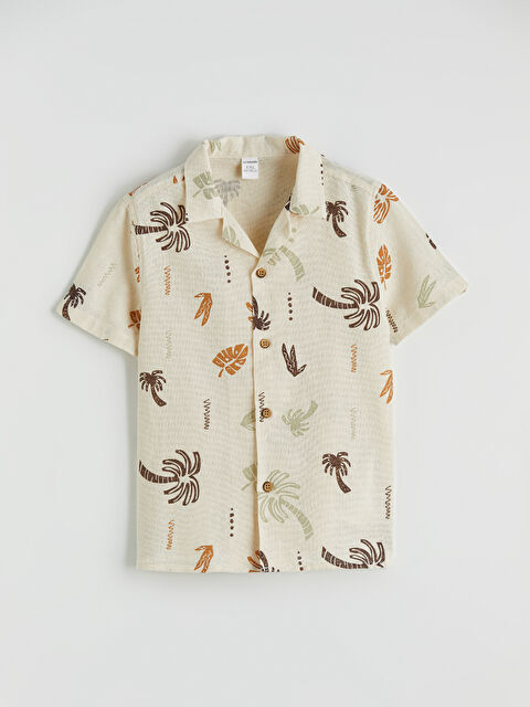 LCW Kids Desenli Erkek Çocuk Gömlek - S65733Z1-LQA