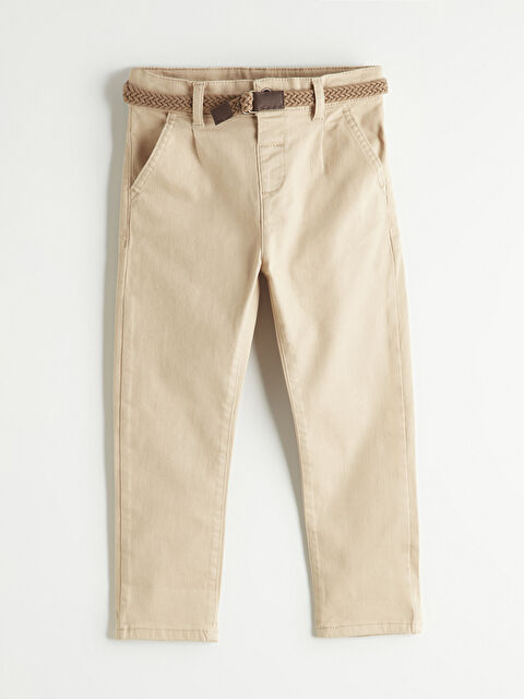 LCW Kids Erkek Çocuk Gabardin Pantolon - S65739Z1-FKU