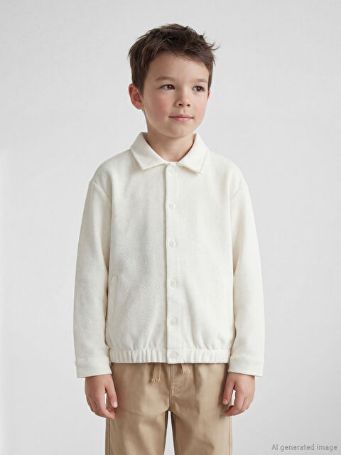 LCW Kids Uzun Kollu Erkek Çocuk Gömlek - S65768Z1-R9J