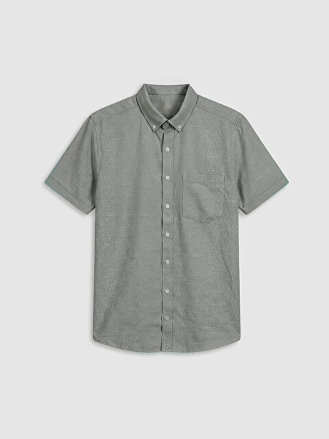 LCWAIKIKI Classic Man GREEN Shirt - S65793Z8-DQD