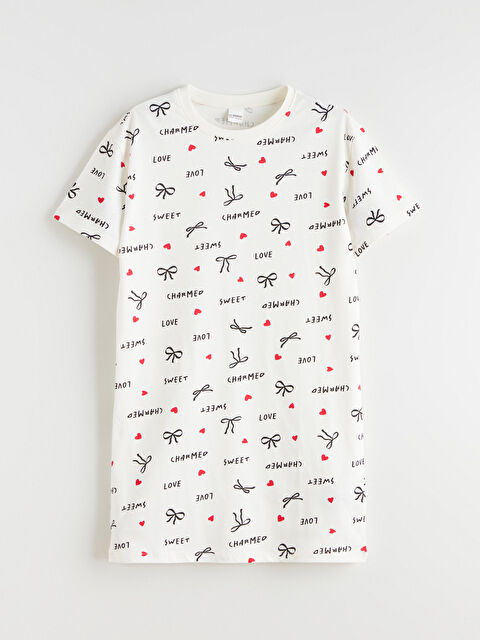 LCW Kids Pidžama za devojčice sa uzorkom - S65794Z4-LRA