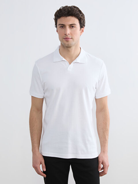 LCWAIKIKI Classic T-shirt BLANC Homme - S65855Z8-Q6K