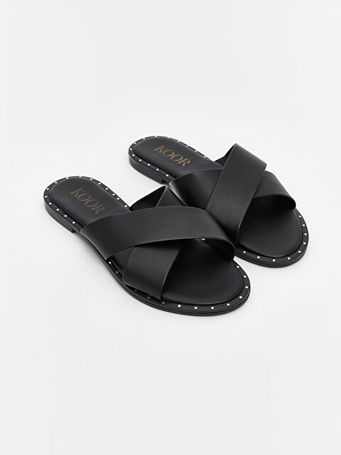 KOOR Çapraz Bantlı Kadın Terlik - S65861Z8-HEG