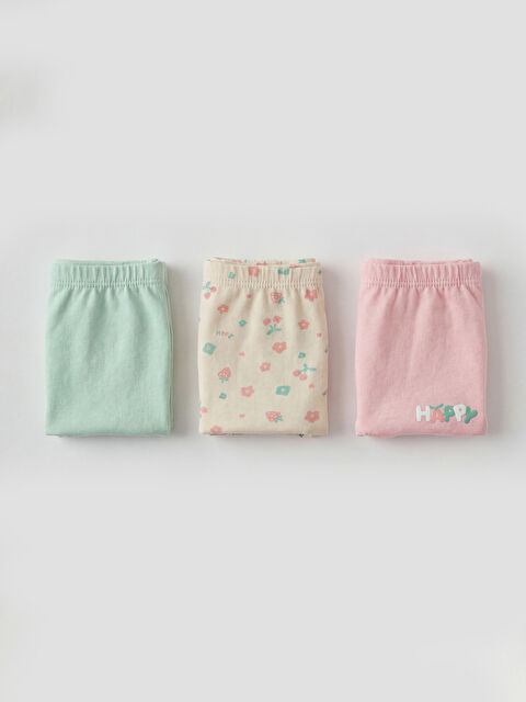 LCW Kids Girl ECRU Boxer Briefs - S65889Z4-LRB