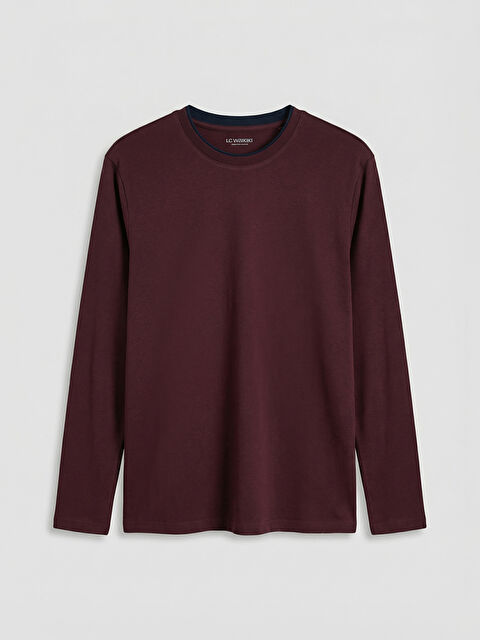 LC WAIKIKI Bisiklet Yaka Erkek Pijama Üst - S65932Z8-HQT