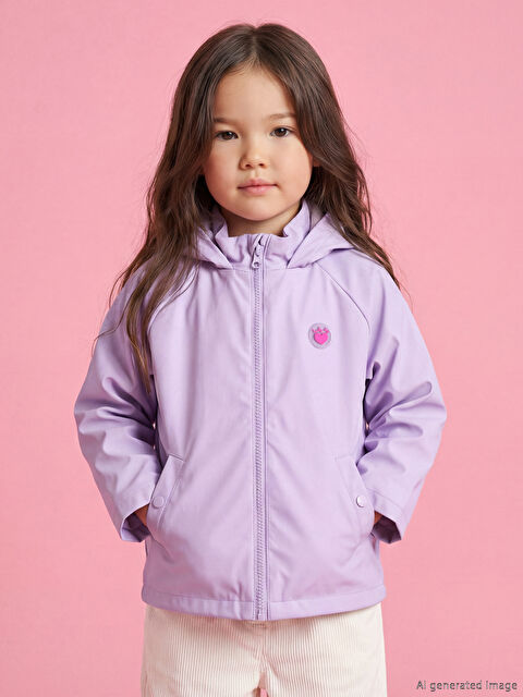 LCW Kids Kapüşonlu Kız Çocuk Mont - S65955Z1-G3W