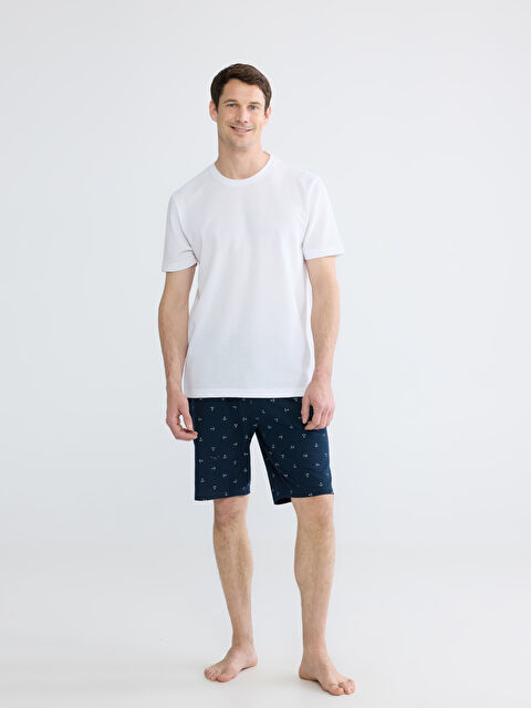 LC WAIKIKI Шорты для пижамы стандартной посадки с узором - S65964Z8-LSJ