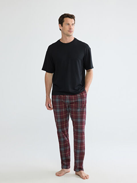 LC WAIKIKI Standart Kalıp Ekose Erkek Pijama Altı - S66000Z8-LQV