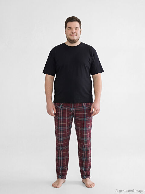 LC WAIKIKI Standart Kalıp Ekose Erkek Pijama Altı