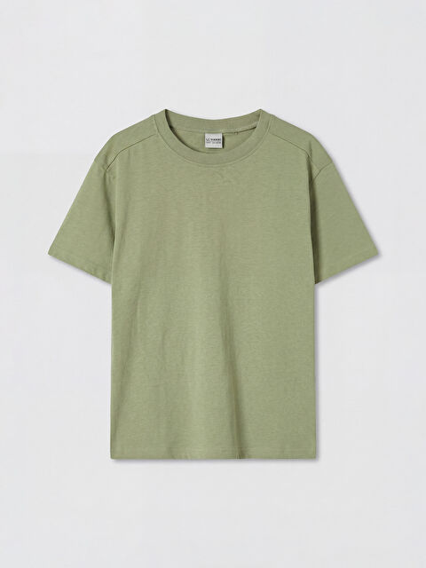 LCW Kids Crew Neck Short Sleeve Boys' T-Shirt