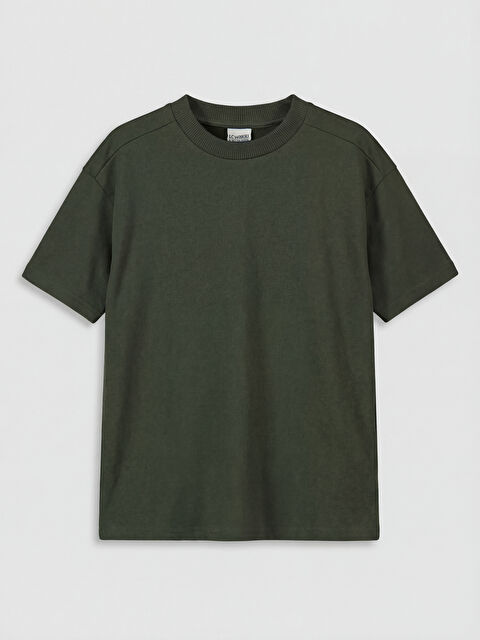 LCW Kids Bisiklet Yaka Erkek Çocuk Tişört - S66028Z4-KDX