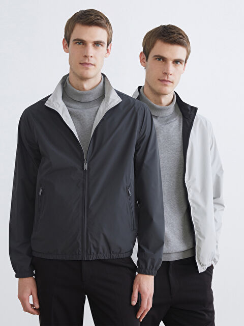 SOUTHBLUE Men's Standard Fit Stand-Up Collar Jacket - S66143Z8-R4W