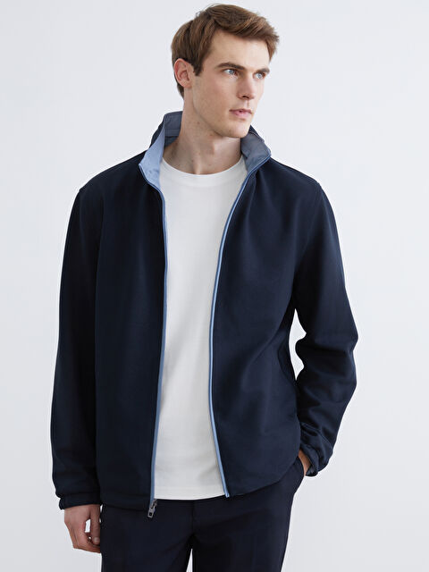 SOUTHBLUE Fermuarlı Kapüşonlu Regular Fit Erkek Mont	 - S66145Z8-H6C