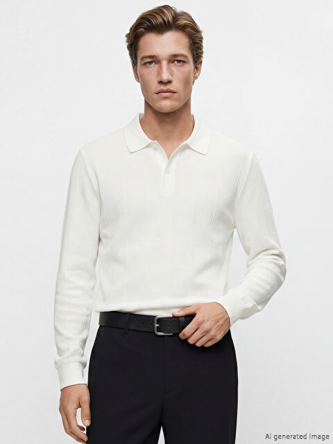 LCW ACCESSORIES Deri Görünümlü Erkek Kemer  - S66201Z8-HUC