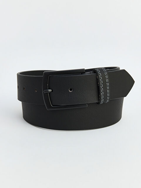 LCW ACCESSORIES Deri Görünümlü Erkek Kemer