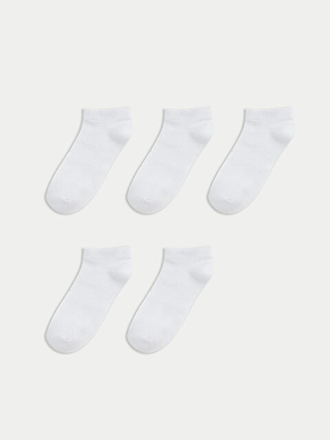LCW Kids Erkek Çocuk Patik Çorap 5'li - S66260Z4-Q6K
