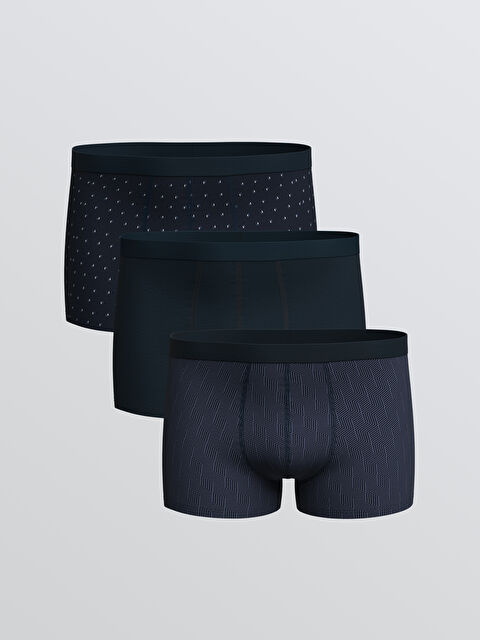 LC WAIKIKI  Standart Kalıp Pamuklu Esnek Erkek Boxer 5'li - S66291Z8-LSJ