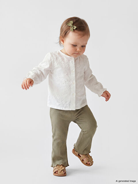 LCW baby Nakışlı Kız Bebek Takım
