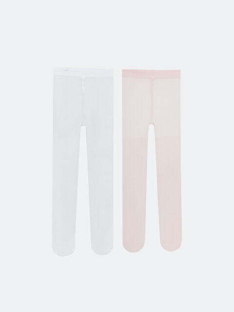 LCW Kids جوارب طويلة وردي فتاة - S66492Z4-FR6