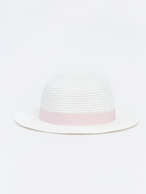 LCW ACCESSORIES Kız Bebek Hasır Şapka  - S66622Z1-J5E