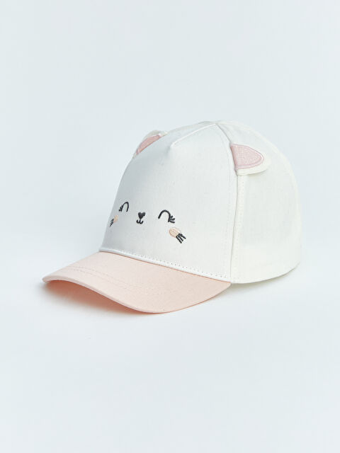 LCW ACCESSORIES Бебе момиче Екрю Шапка с козирка - S66679Z1-FDU