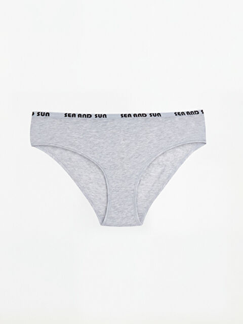 LCW Young Yazı Baskılı Bikini Külot