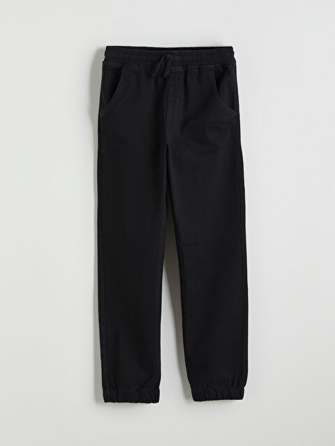 LCW Kids Beli Lastikli Erkek Çocuk Jogger Jean Pantolon - S66755Z4-326