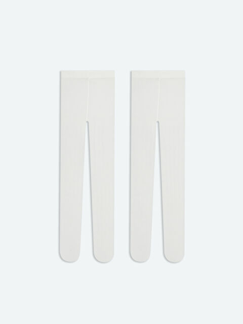 LCW baby Baby Girl ECRU Tights - S66760Z1-R9J