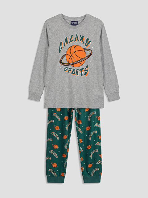 LCW Kids Ensemble de pyjama GRIS Garçon - S66854Z4-LAK