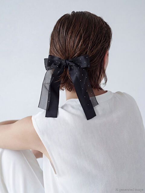 LCW ACCESSORIES Bow-Detailed Hair Clip - S66858Z8-M0T