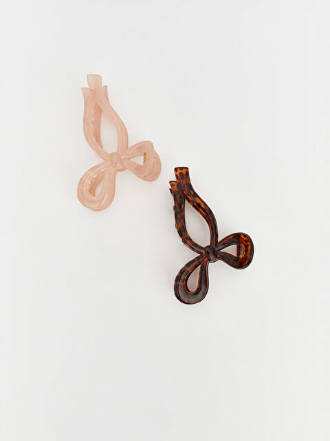 LCW ACCESSORIES Набор из 2 заколок с украшением в виде банта - S66886Z8-M0T