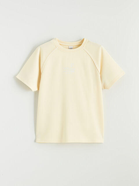 LCW Kids Baskılı Kız Çocuk Tişört - S66941Z4-ZS3