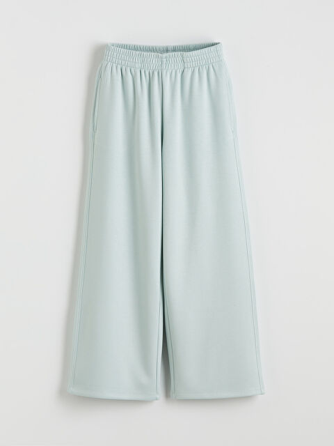 LCW Kids Beli Lastikli Kız Çocuk Soft Touch Eşofman Altı