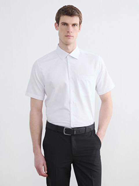 LCW BUSINESS Regular Fit Desenli Erkek Gömlek