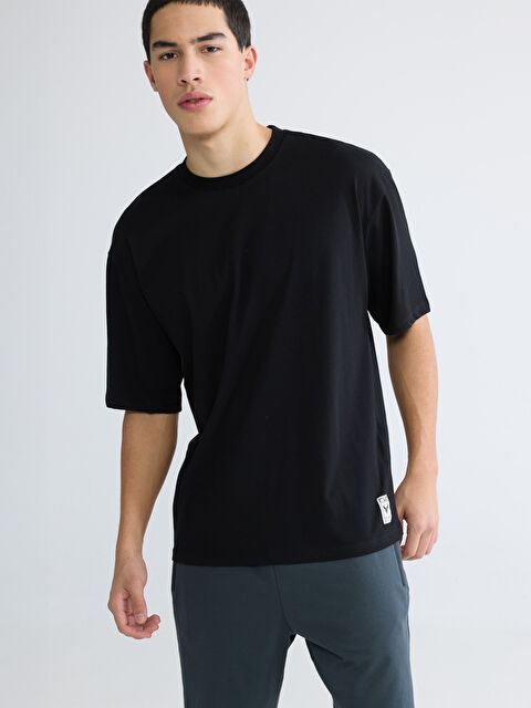 XSIDE ACTIVE Bisiklet Yaka Erkek Spor Tişört - S67056Z8-CVL