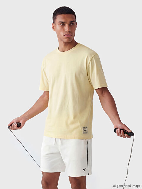 XSIDE ACTIVE Crew Neck Men's Sports T-Shirt