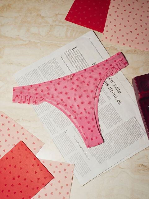 LCW DREAM Kalp Desenli Brazilian Külot - S67060Z8-GCN