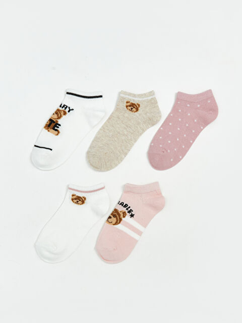 LCW Kids გოგონა კრემისფერი წინდები - S67152Z4-FEW