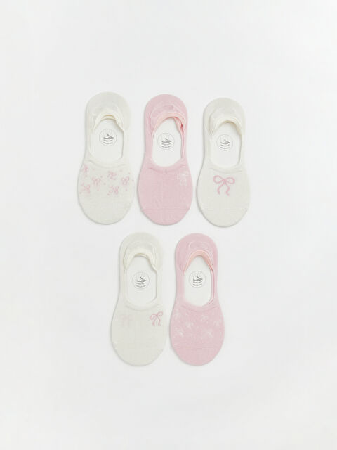 LCW DREAM Kaymaz Taban Kadın Babet Çorap 5'li - S67165Z8-FFB