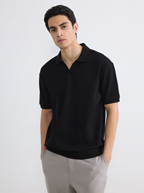 LCW Vision Polo Yaka Erkek Tişört - S67172Z8-CVL